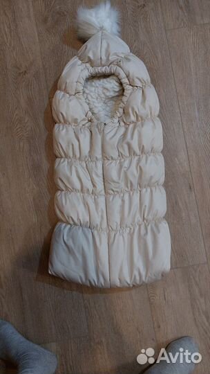 Конверт для новорожденного зимана меху