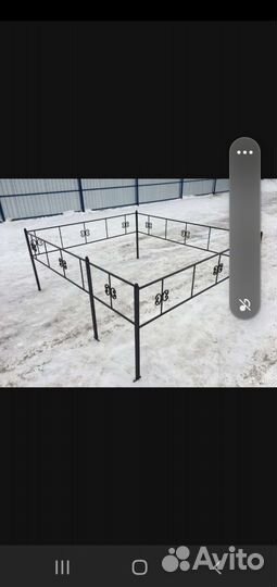 Изготовление оградок