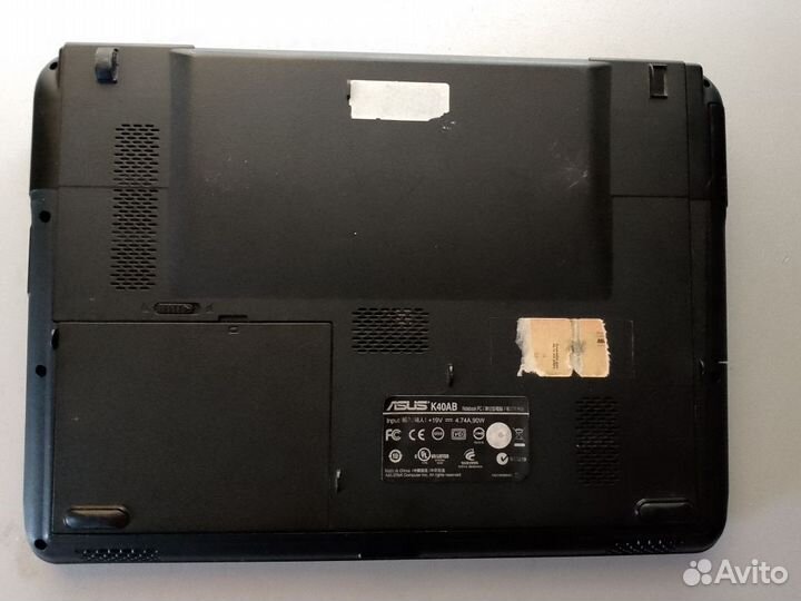 Корпус ноутбука Asus K40AB