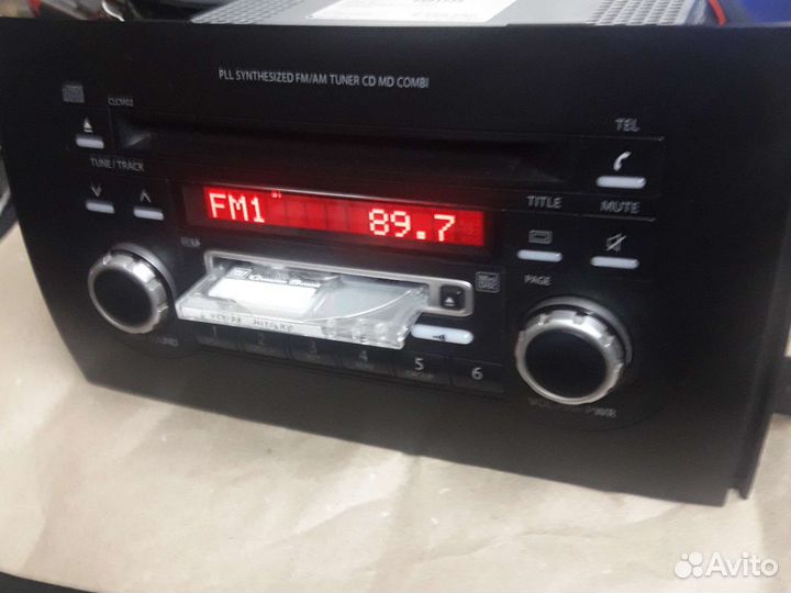 Магнитола для suzuki sx4 с MiniDisk