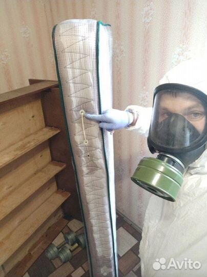 Уничтожение Клопов Тараканов Блох Клещей