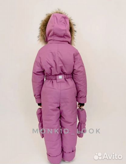 Зимний комбинезон для девочки