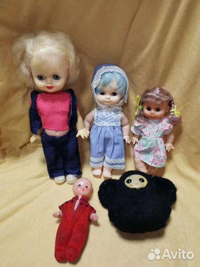 Советские детские игрушки и куклы