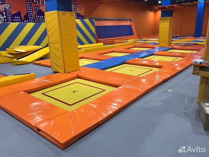 Супер долговечные обкладочные маты для батута SPL
