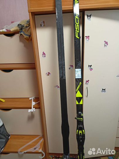 Лыжи беговые fisher carbonlite