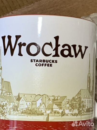 Кружка Wroclaw Starbucks большая