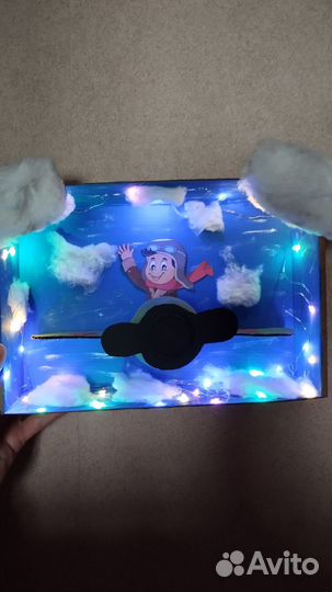 С подсветкой поделка 9 мая