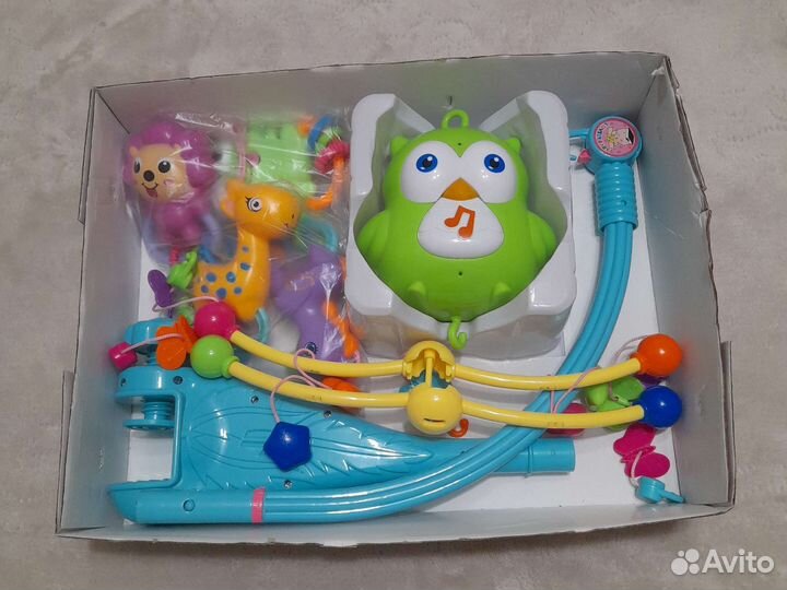 Музыкальная карусель на кроватку