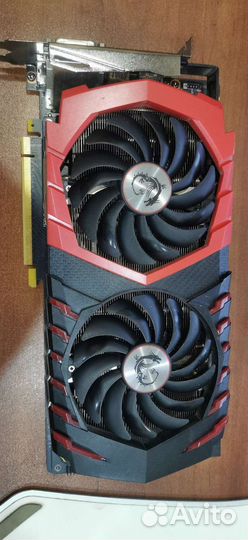 Видеокарта msi gtx 1080 gaming 8gb