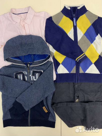 Одежда пакетом для мальчика 110 116