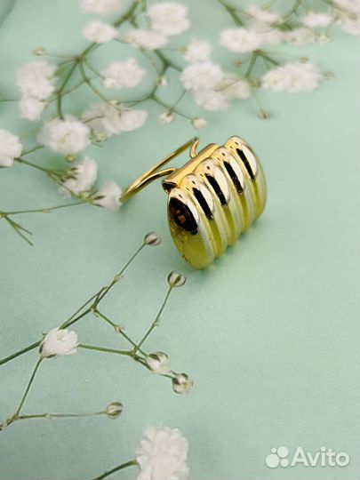 Винтажная дресс клип брошь 70 гг США Б30 Д