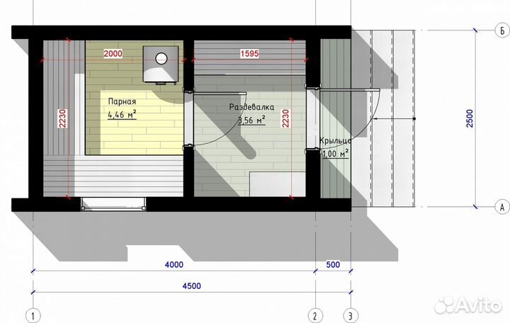 Каркасная баня