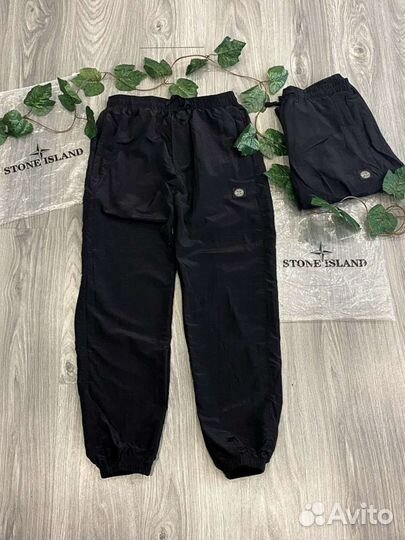 Штаны Stone island чёрные