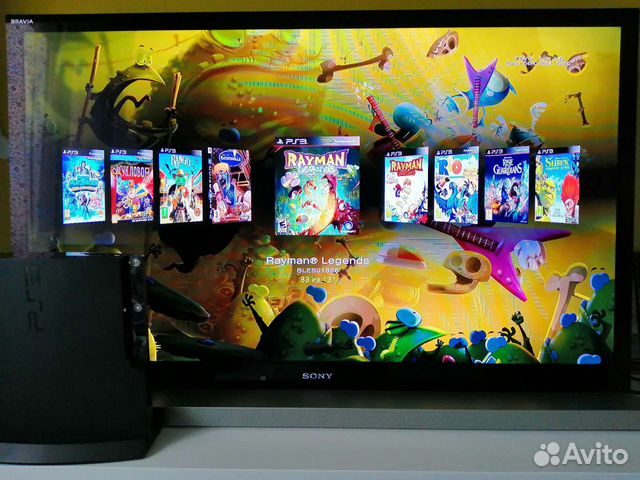 Прошитая PlayStation 3 + 140 детских игр