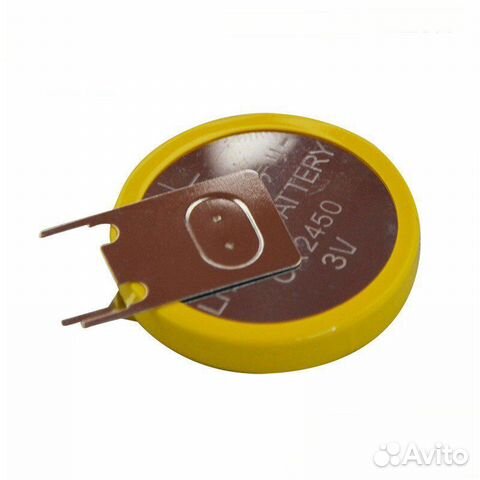Батарейка CR2450 3V аккумулятор ключа зажигания