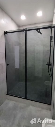 Душевая перегородка из стекла