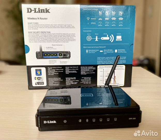 Wifi роутер D-Link N 150