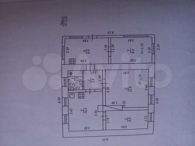 Дом 54 м² на участке 15 сот.