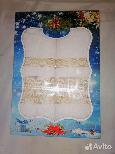 Махровые полотенца, подарки на нг, кухонный набор