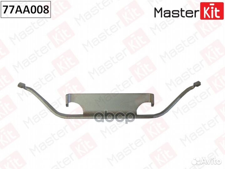 77AA008 Комплект установочный тормозных колодок