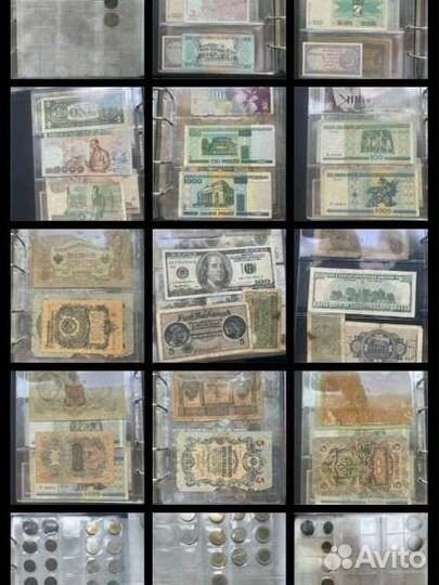 Купюра 5000 Р. (3333333) и коллекция