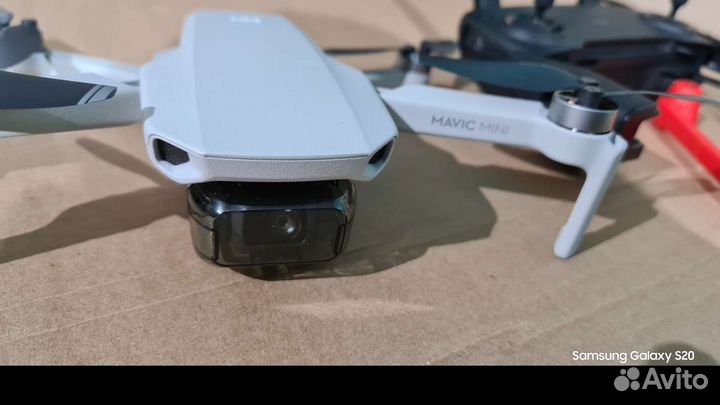Dji mavic mini с кейсом и защитой лопастей
