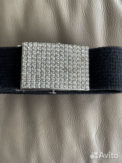 Ремень женский стразы сваровски s m Италия
