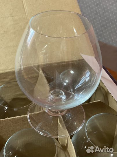 Бокалы для бренди, конька