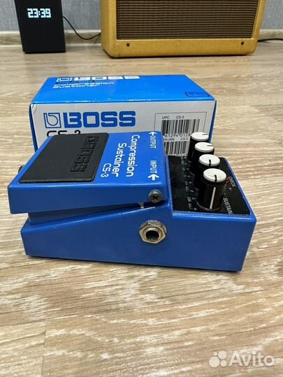 Гитарная педаль boss CS-3 компрессор