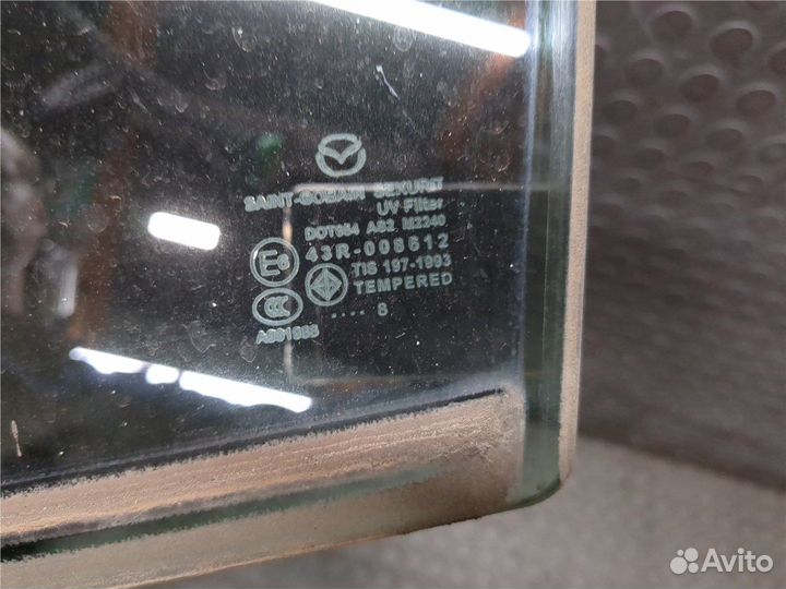Стекло боковой двери Mazda CX-9, 2008