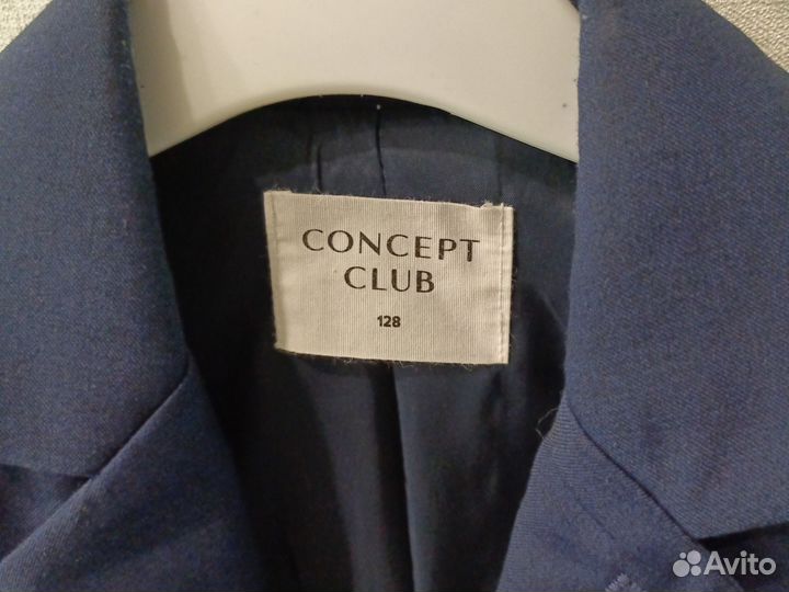 Пиджак синий 128рр Concept club