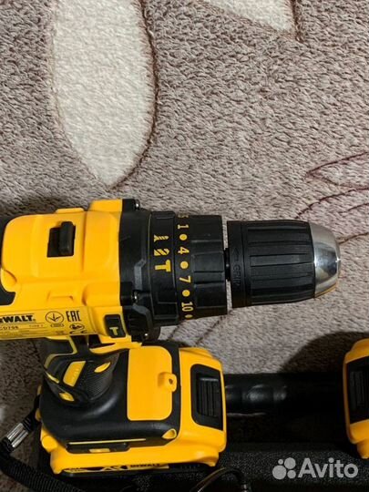 Дрель шуруповерт dewalt 24v