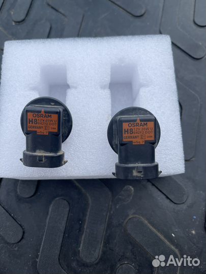 Лампочки H7 Philips, H8 Osram