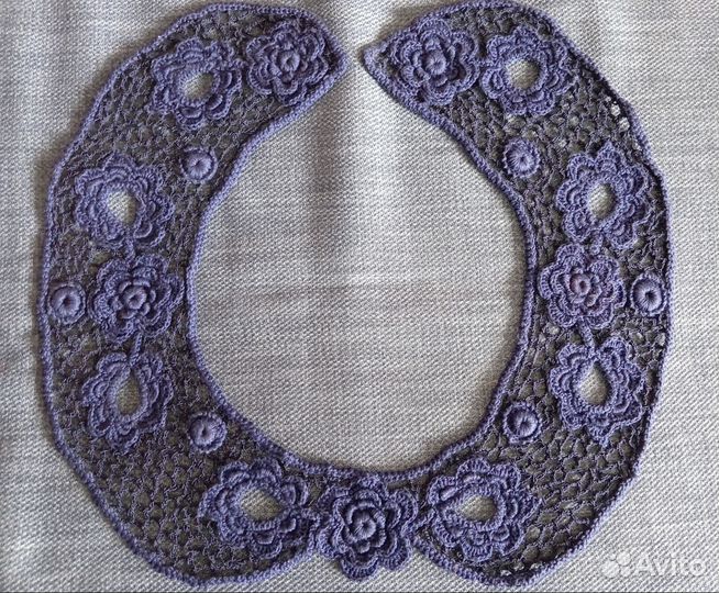 Воротники и колье, ирландское кружево