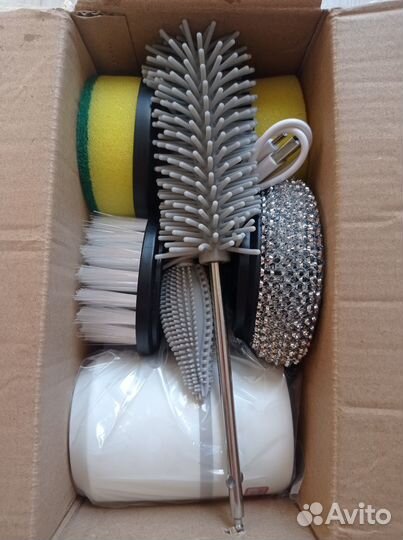 Электрощетка для уборки новая