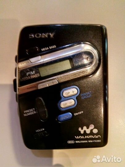 Кассетный плеер sony walkman WM-FX280