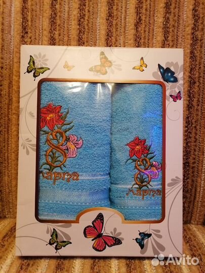 Набор махровых полотенец