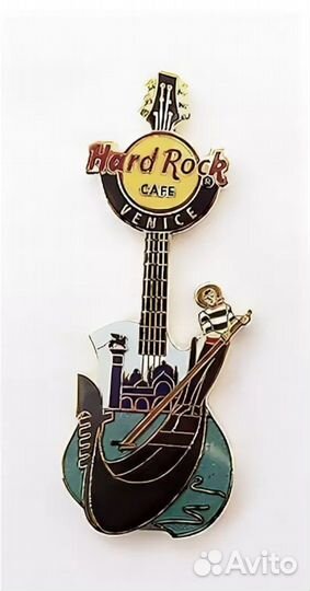 Значок hard rock cafe