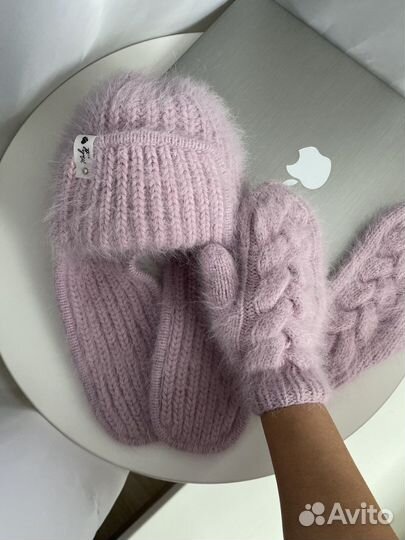 Шапка ушанка женская