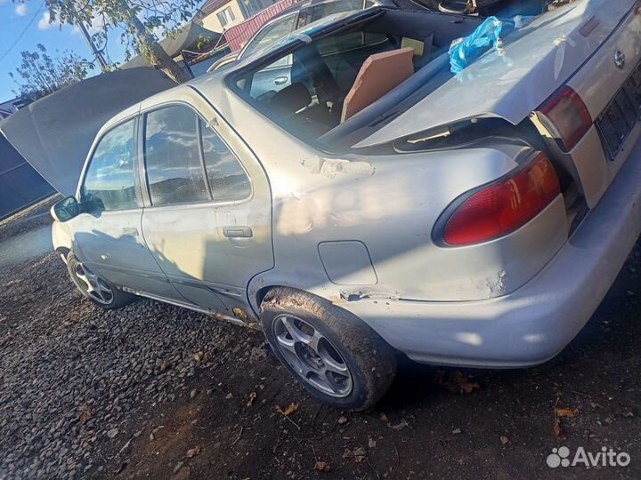 Nissan sunny FB14 1995г. GA15DE/ АКПП в разборе