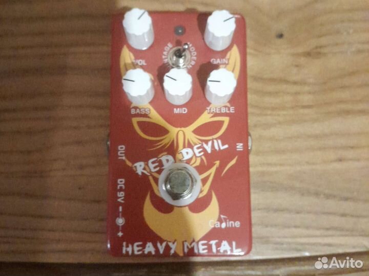 Гитарная педаль Caline distortion Red Devil