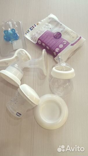 Молокоотсос, пакеты для молока, прокладки, соска