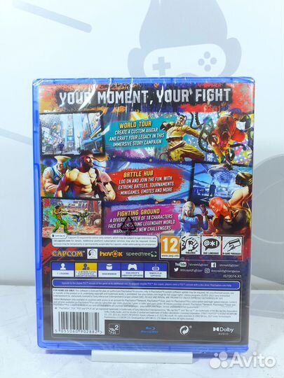 Диск для PS4 Street Fighter 6 Новый (Запечатанный)