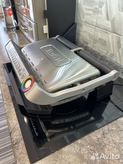 Гриль tefal optigrill xl gc722d34