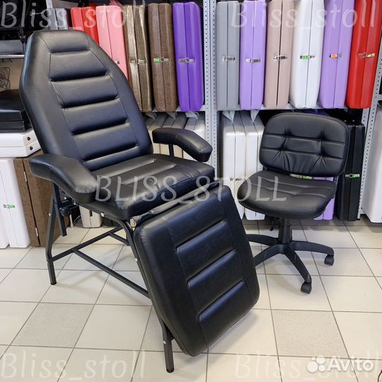 Косметологическое кресло со стулом