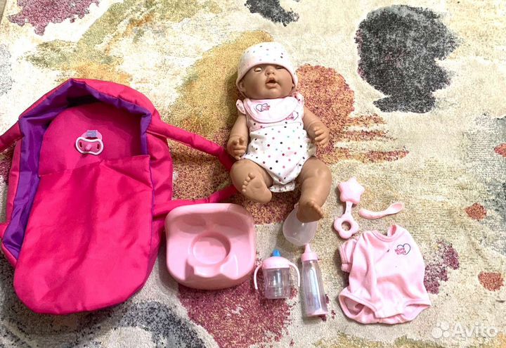 Кукла baby born и детская коляска для кукол