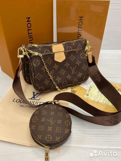 Сумка louis vuitton multi pochette/сумка/луи витон