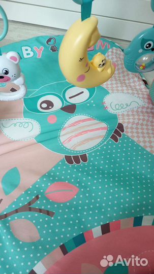 Развивающий коврик с пианино baby go