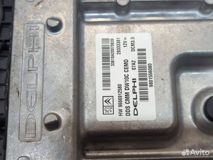 Блок управления двигателем Citroen DS5, 2012