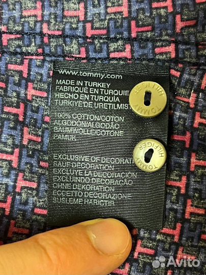 Tommy hilfiger рубашка